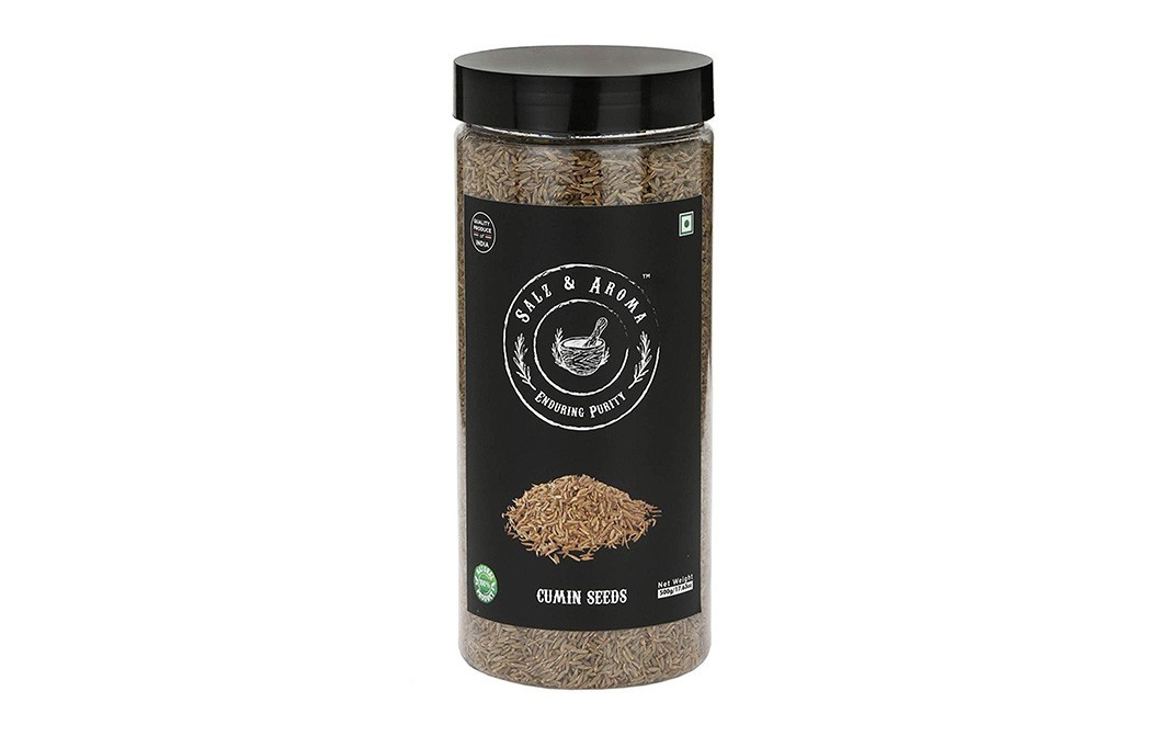 Salz & Aroma Cumin Seeds    Plastic Jar  500 grams